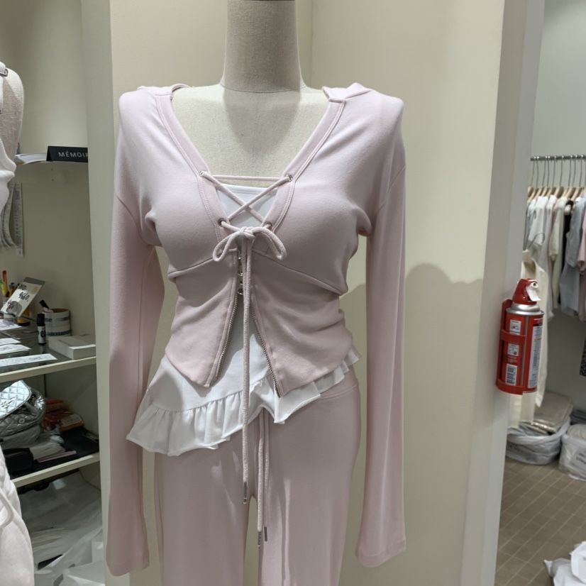 MEMOIRE韓國直郵女裝新款26春夏，26夏季熱賣人氣長袖T恤MEMOIRE長袖T恤