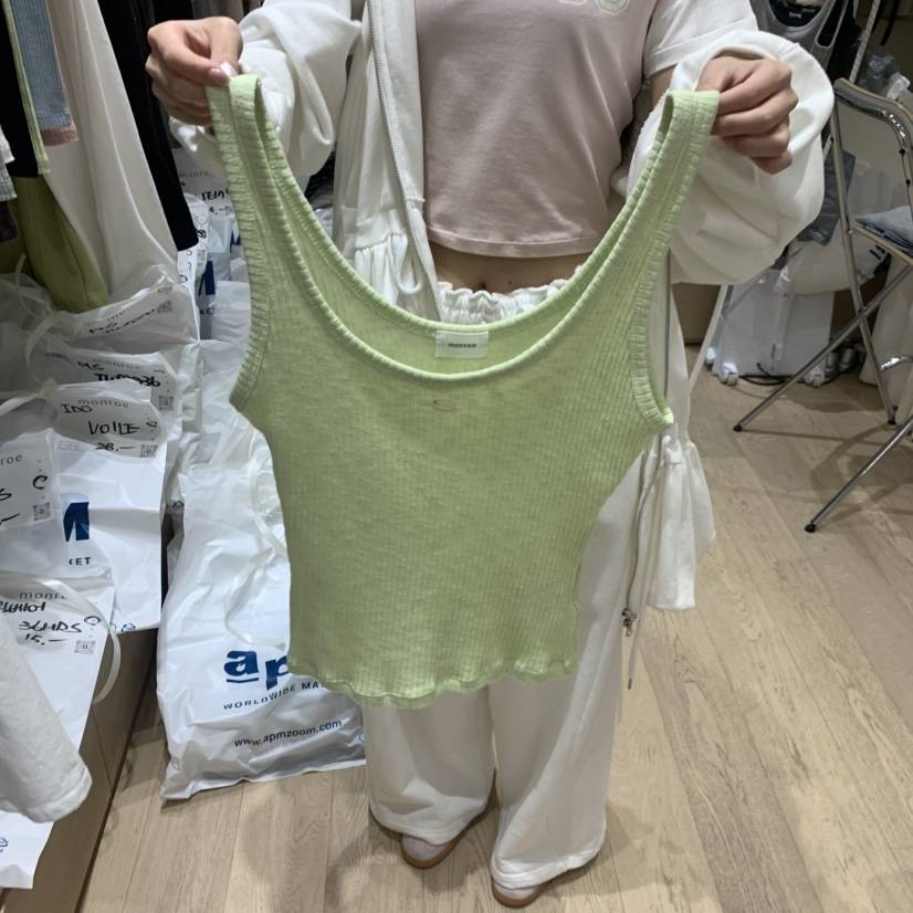 MEMOIRE韓國直郵女裝新款人氣休閑職業時尚熱賣26春夏，26夏季吊帶背心MEMOIRE吊帶/背心