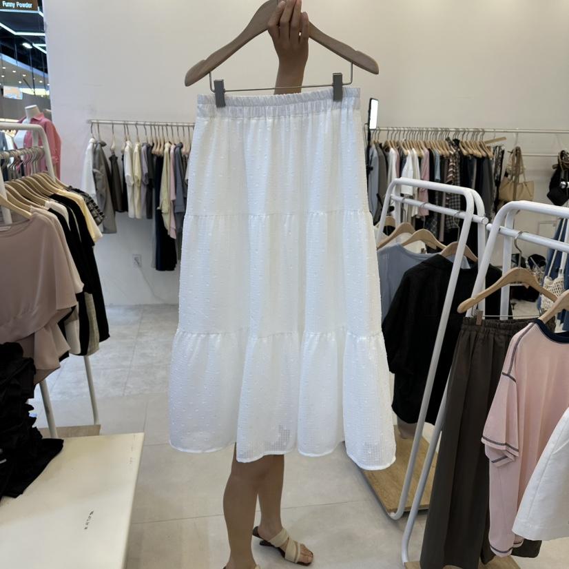 FUNNY POWDER韓國直郵女士新品推薦人氣休閑時尚熱賣長裙THE FUNNY長裙