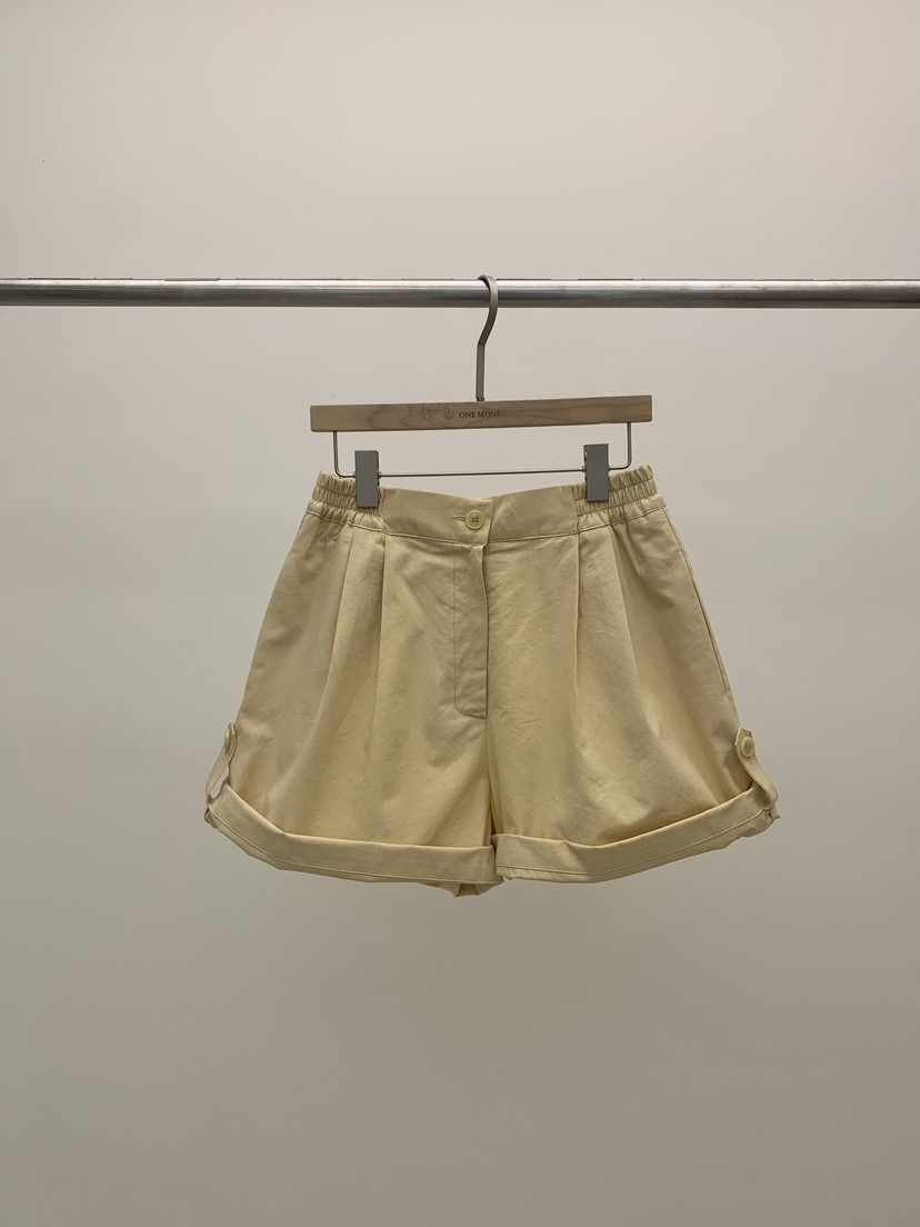 ONE MONE韓國代購女士新品休閑真品26春夏熱賣人氣職業短褲ONE MONE短褲