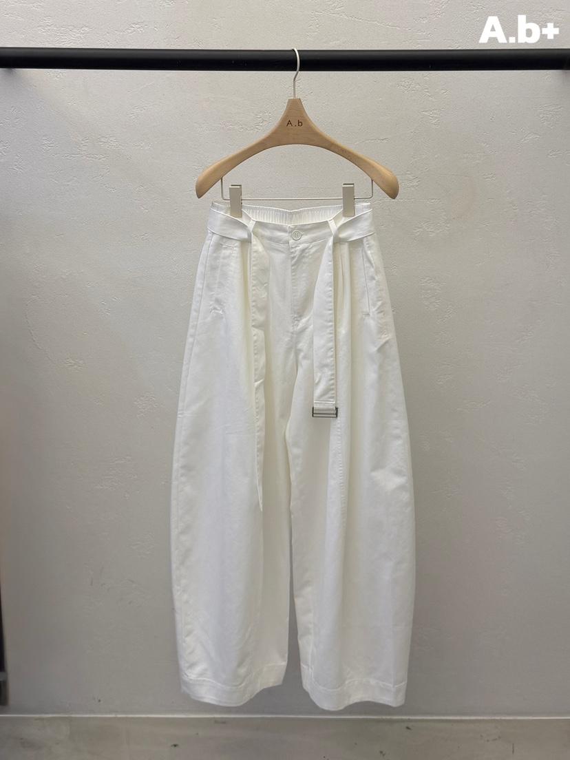 AUTUMN BEIGE PLUS韓國直郵女裝新品人氣26春夏，26夏季休閑褲含腰帶A.b/AUTUMN BEIGE休閑褲