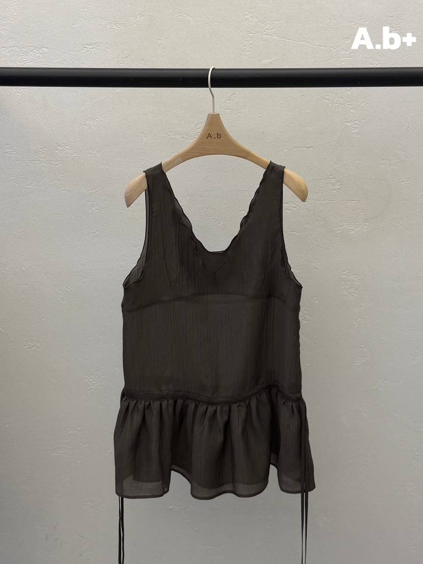 AUTUMN BEIGE PLUS韓國東大門直郵女士新款休閑吊帶背心A.b/AUTUMN BEIGE吊帶/背心