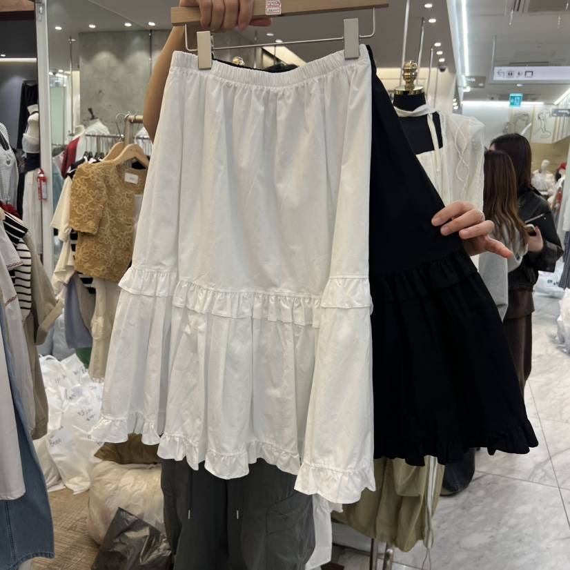 BEEN-A韓國直郵女士新品休閑人氣熱賣職業26春夏，26夏季半身裙中短裙BEEN-A半身裙/中短裙