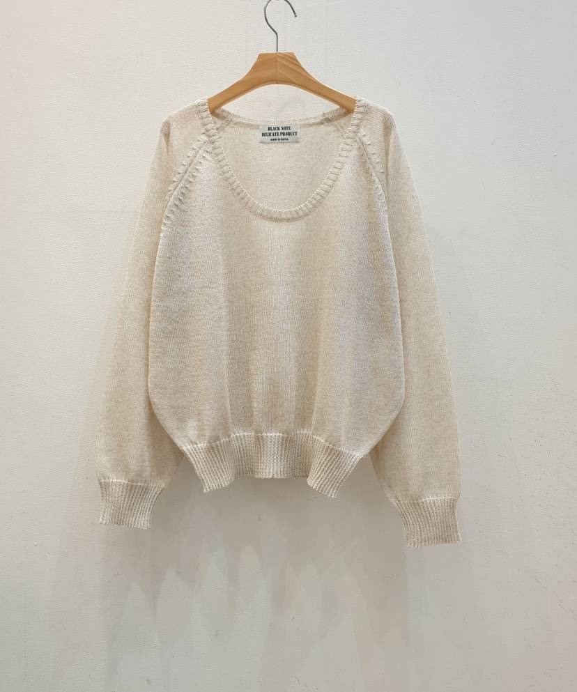 BLACK NOTE東大門實拍韓國女士新款人氣熱賣26春夏針織衫BLACK NOTE針織衫