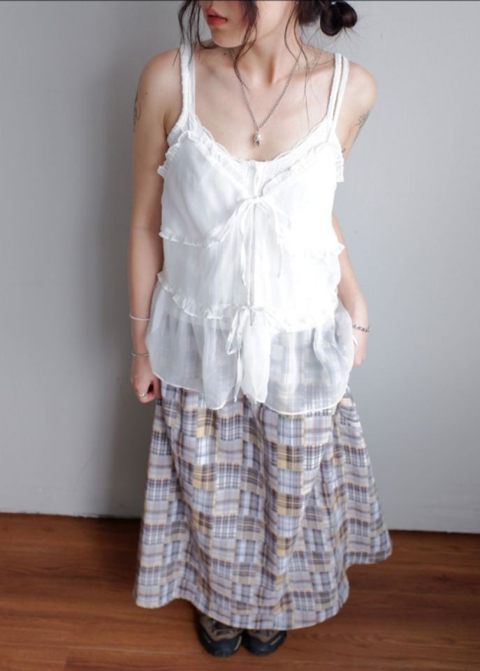 LIVE FOREVER韓國直郵實拍女裝新品26春夏吊帶背心不含內搭LIVE FOR_EVER吊帶/背心