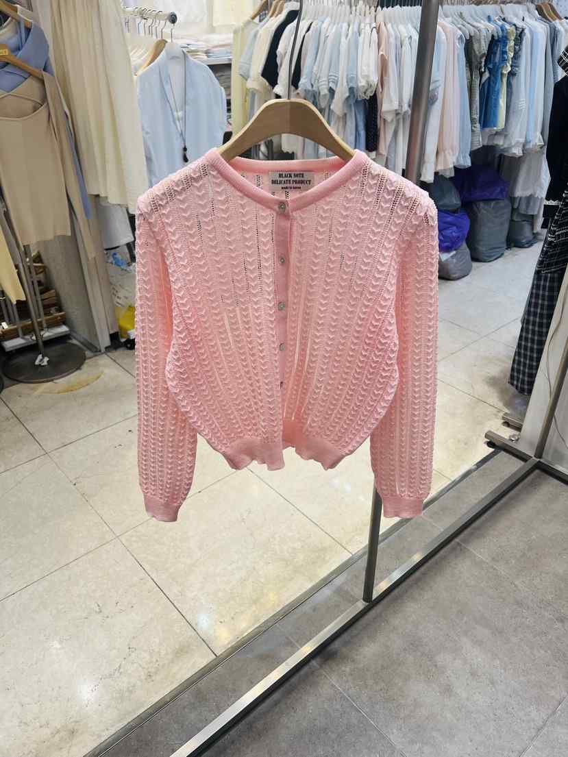 BLACK NOTE韓國直郵實拍女裝新品推薦26夏季時尚熱賣針織衫BLACK NOTE針織衫