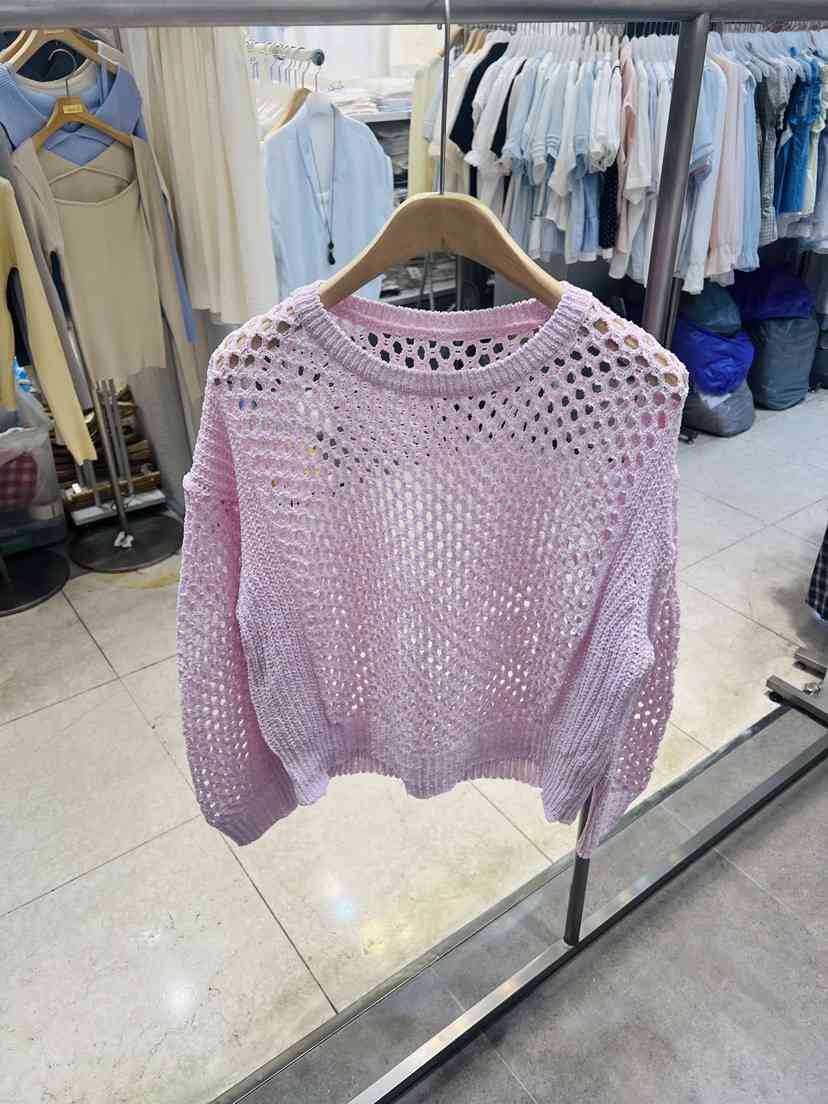 BLACK NOTE東大門實拍韓國女裝新品休閑時尚推薦人氣針織衫BLACK NOTE針織衫