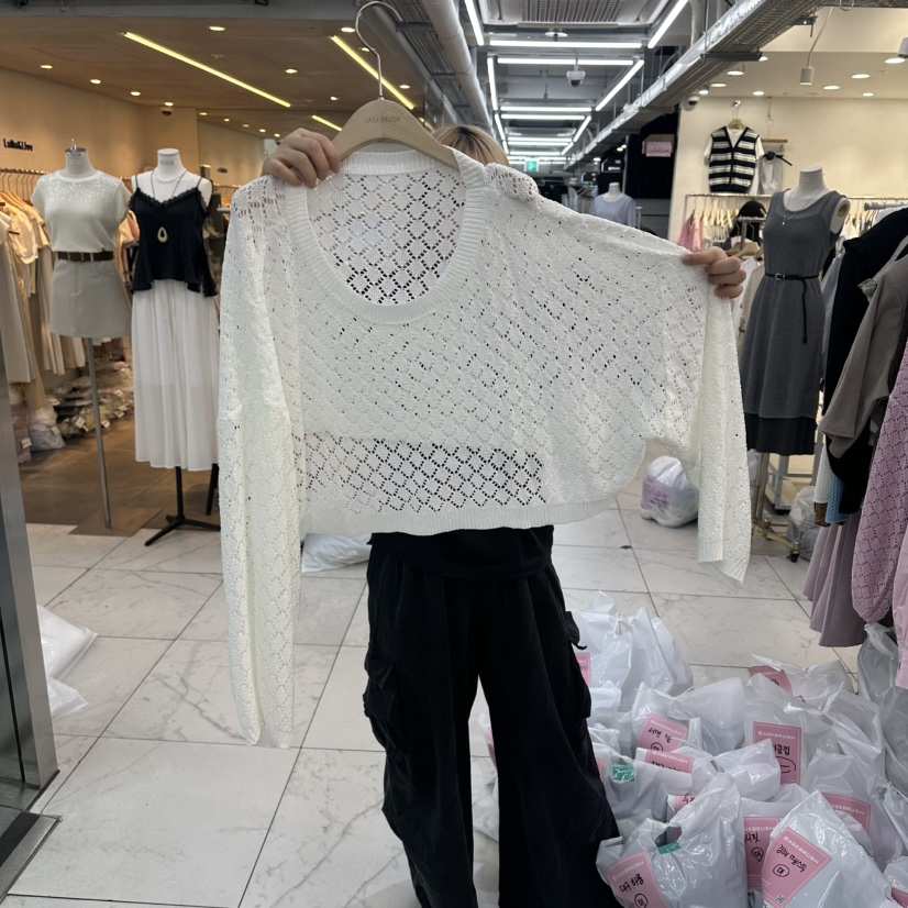 SAGE BRUSH韓國直郵女士新品休閑26春夏26夏季推薦針織衫SAGE BRUSH針織衫