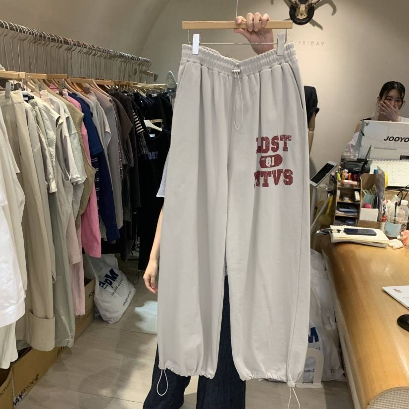 BLACKFRIDAY韓國直郵女裝新款職業26春夏休閑26夏季休閑褲BLACK FRIDAY休閑褲