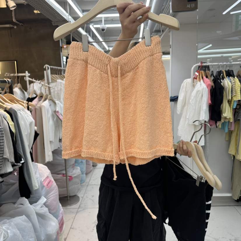 SAGE BRUSH韓國直郵實拍女士新品時尚26春夏休閑短褲針織褲SAGE BRUSH短褲