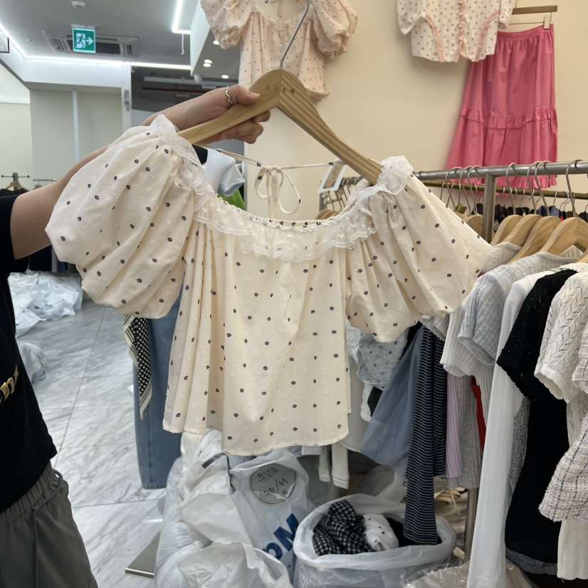 BEEN-A韓國直郵女裝新品26春夏人氣26夏季時尚襯衫蕾絲衫BEEN-A襯衫/蕾絲衫