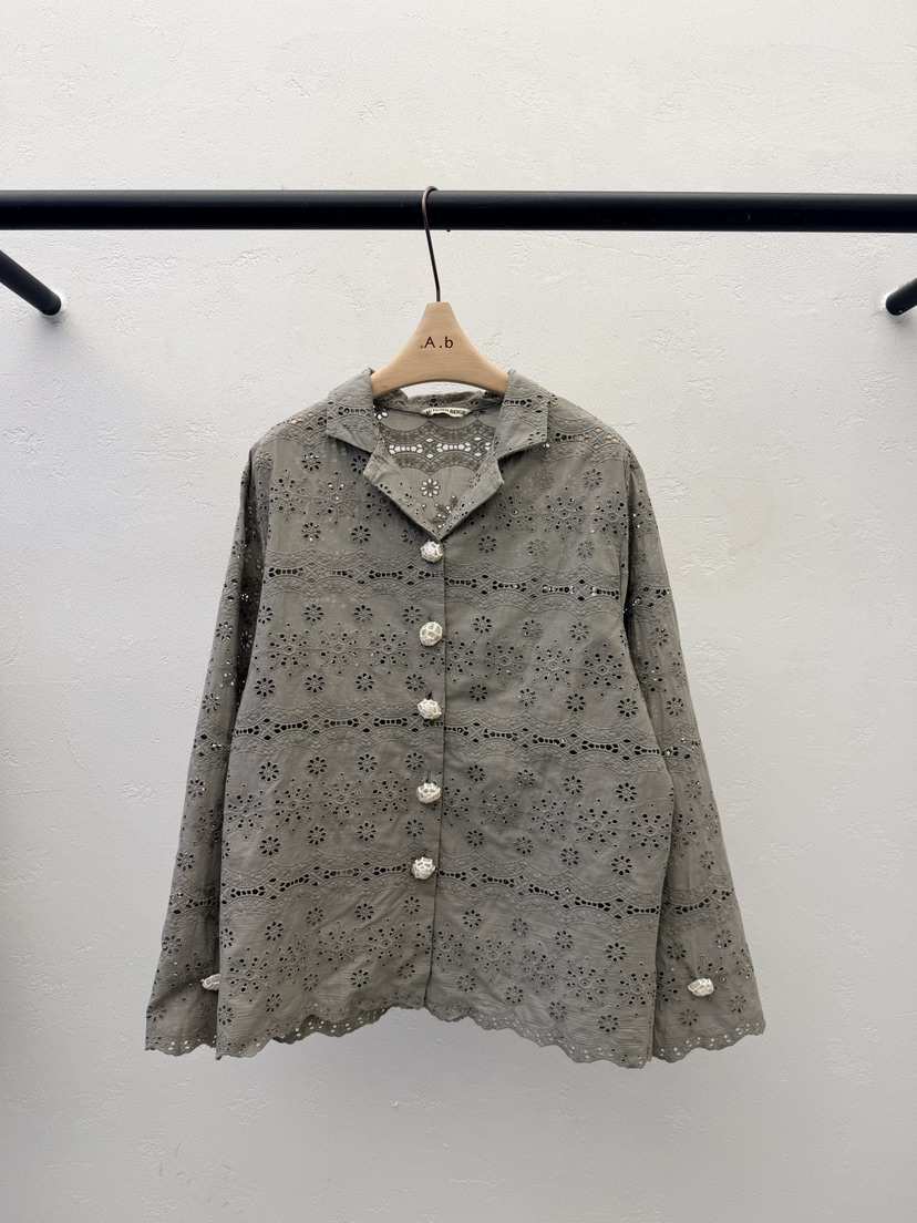 AUTUMN BEIGE-Q韓國代購女裝新款職業推薦熱賣襯衫蕾絲衫A.b/AUTUMN BEIGE襯衫/蕾絲衫