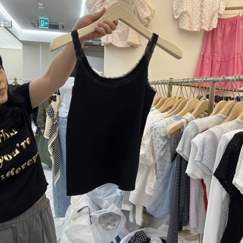 BEEN-A韓國直郵女士新品26夏季職業推薦時尚休閑吊帶背心BEEN-A吊帶/背心