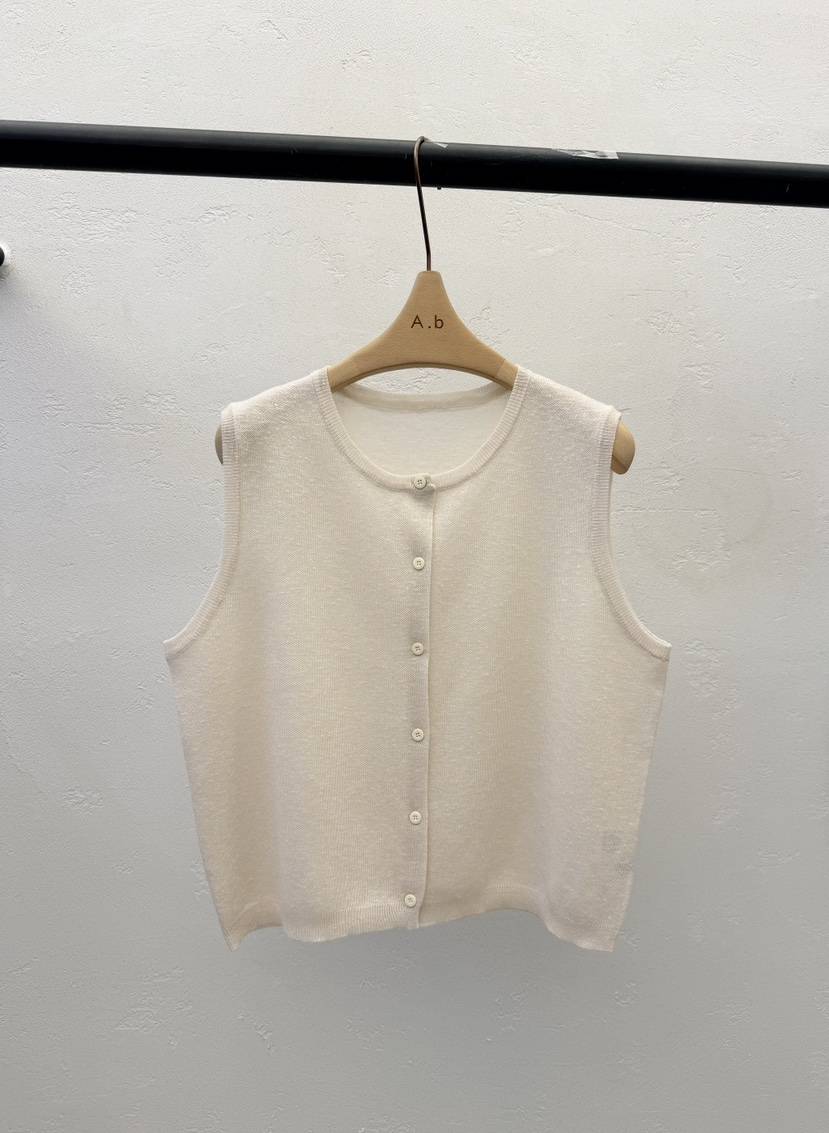 AUTUMN BEIGE-Q韓國直郵實拍女裝新品26夏季休閑熱賣馬甲A.b/AUTUMN BEIGE馬甲