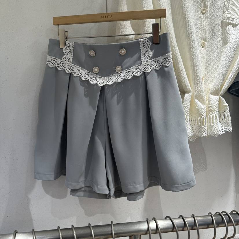 BELITA韓國代購女士新款26夏季26春夏休閑人氣職業時尚短褲BELITA短褲
