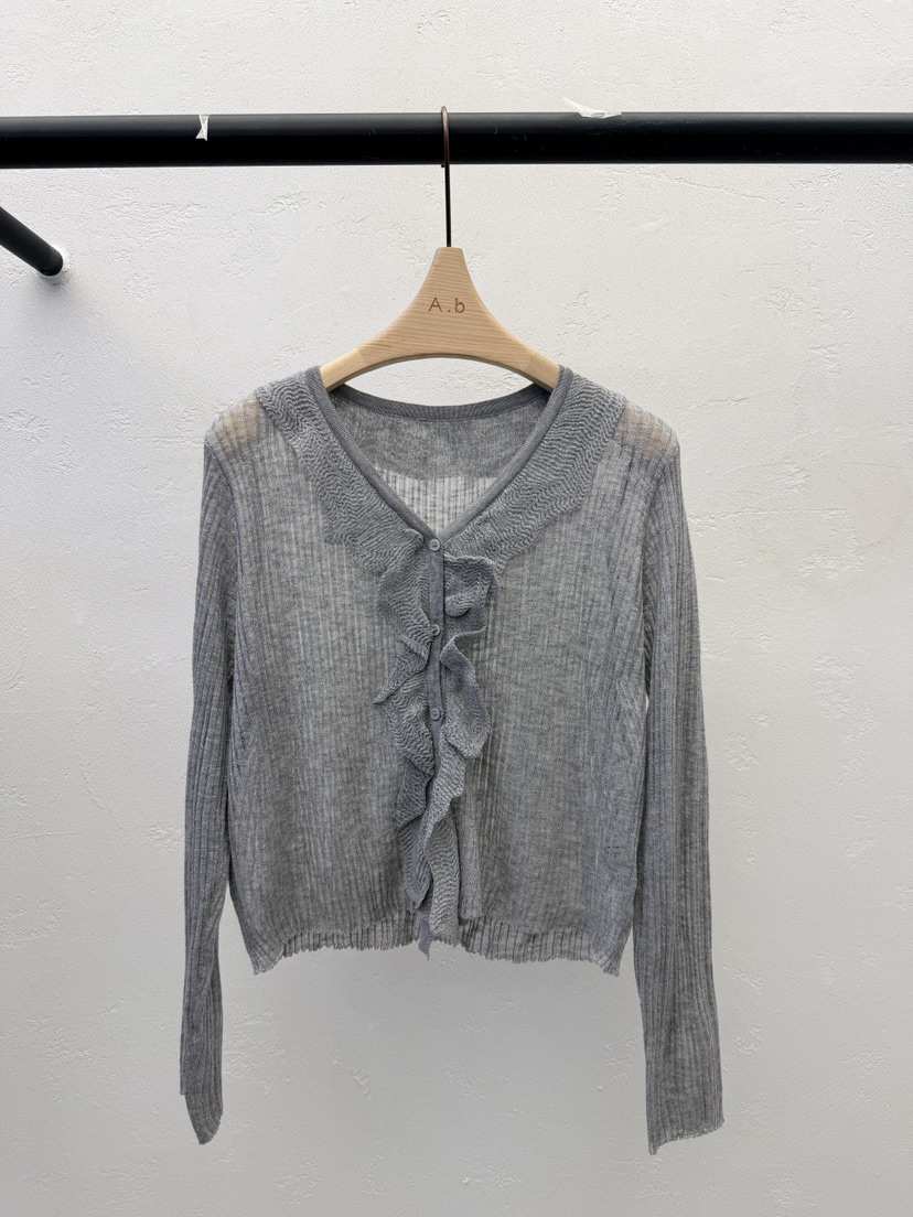 AUTUMN BEIGE-Q韓國直郵女裝新品時尚職業推薦26夏季針織衫A.b/AUTUMN BEIGE針織衫