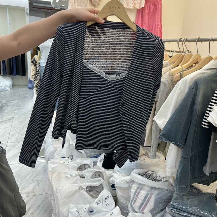 BEEN-A韓國直郵女士新款職業熱賣休閑26春夏套裝兩件套開衫BEEN-A套裝