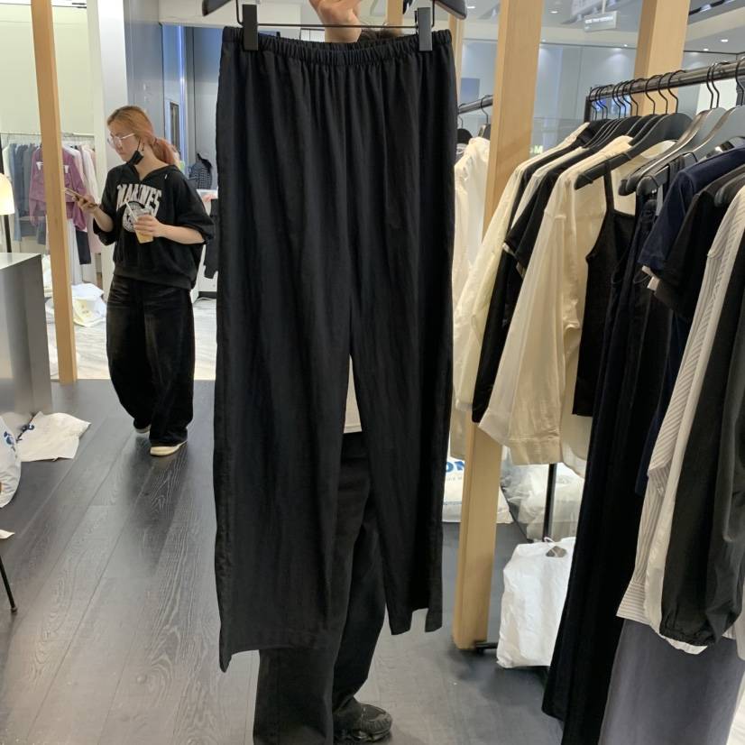 OBJECT東大門實拍韓國女士新品熱賣26春夏推薦時尚休閑褲OBJECT休閑褲