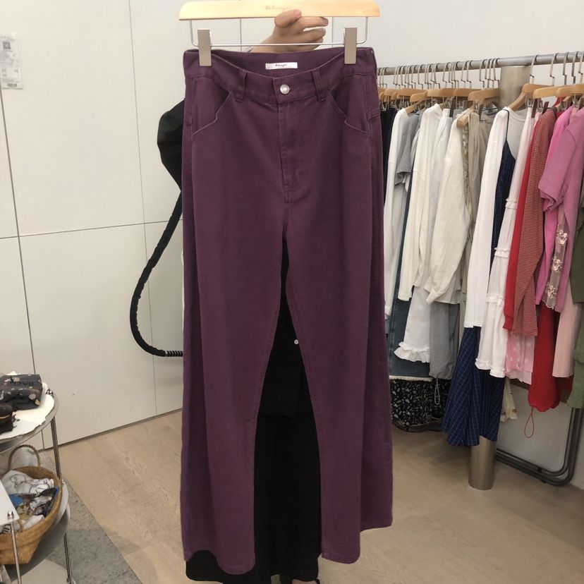 DOHWAJI韓國直郵女士新款時尚職業熱賣推薦休閑26夏季牛仔褲DOHWAJI牛仔褲