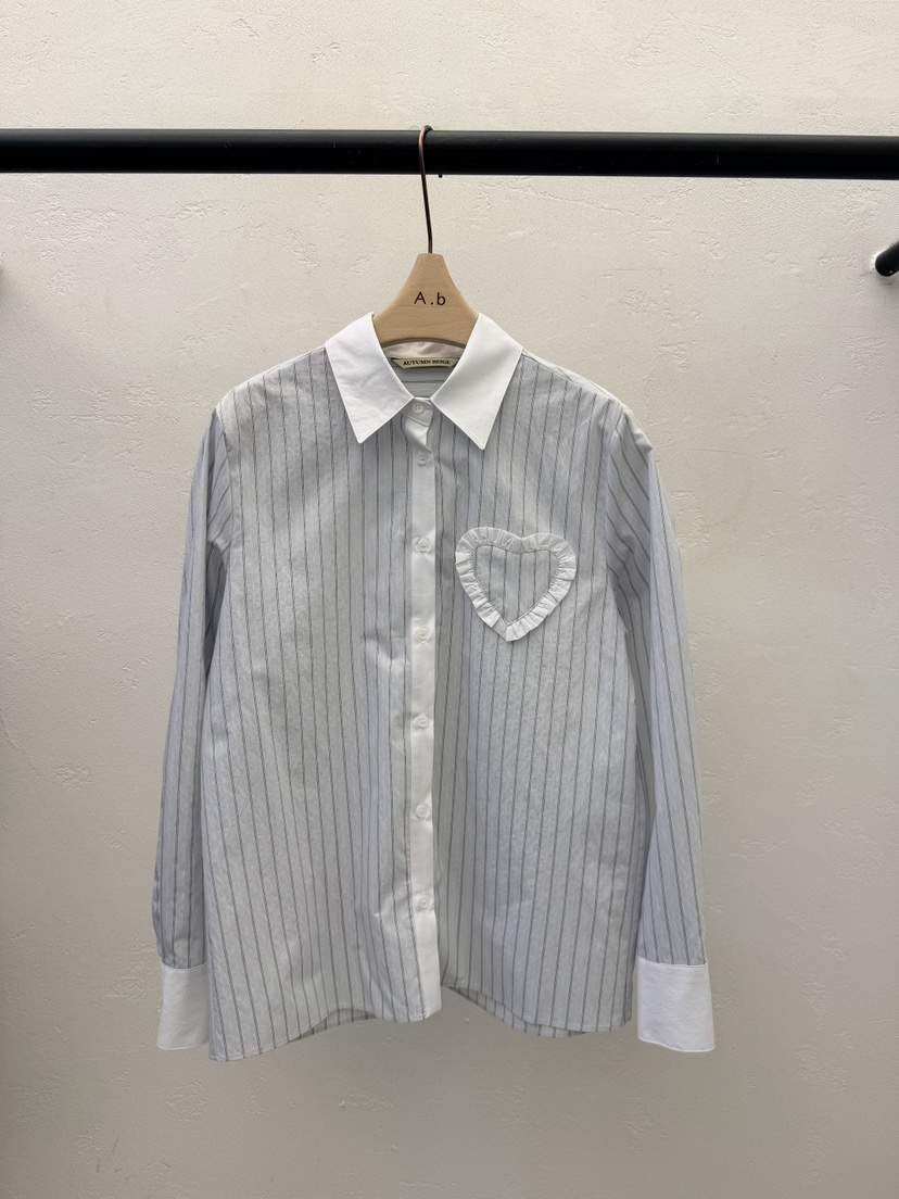 AUTUMN BEIGE-Q韓國東大門直郵女士新款熱賣襯衫蕾絲衫A.b/AUTUMN BEIGE襯衫/蕾絲衫