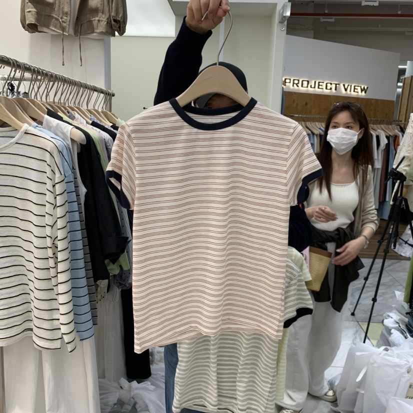 MADEMOISELL韓國直郵實拍女士新款時尚職業26春夏推薦T恤MADEMOISELLT恤
