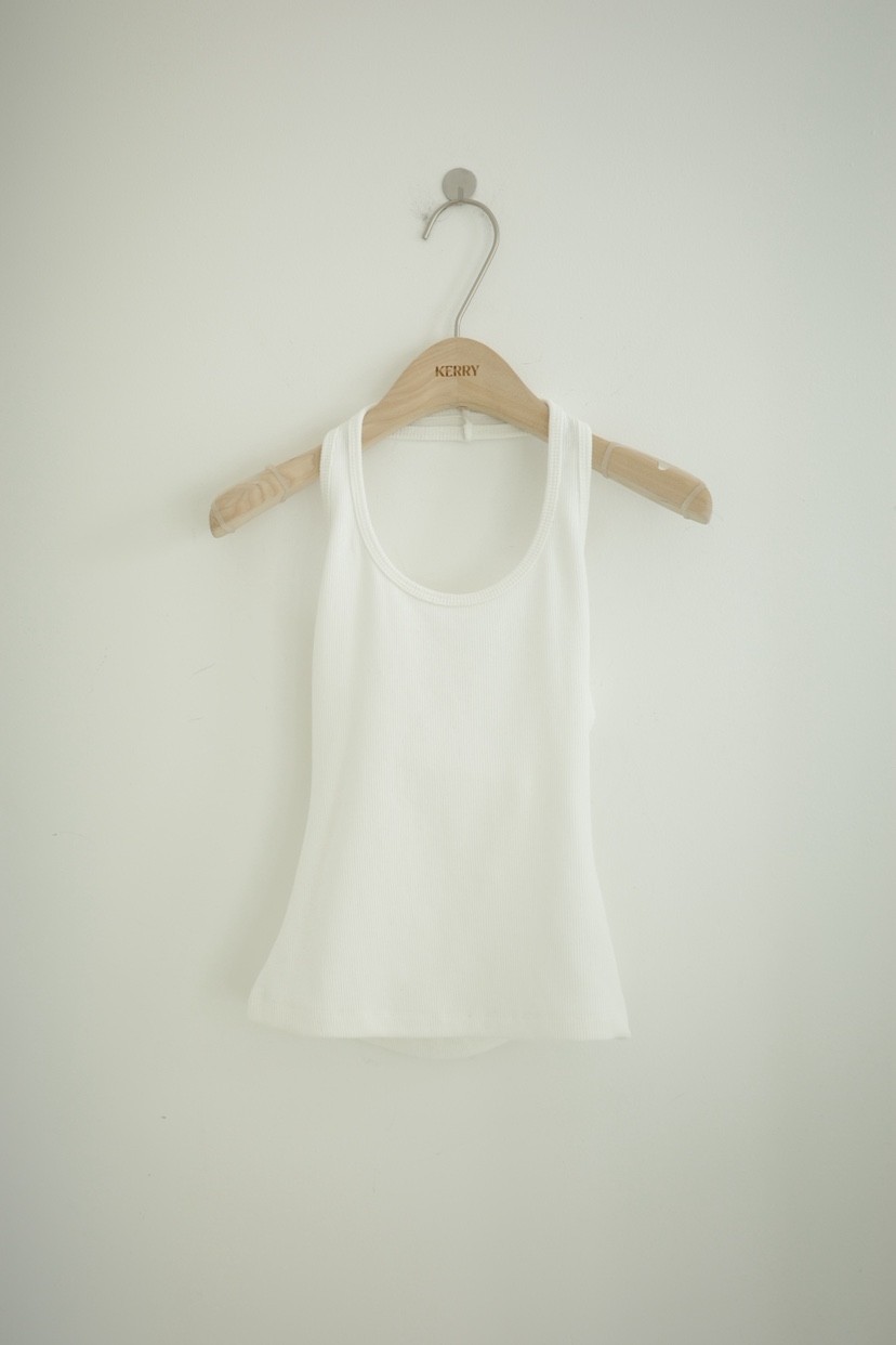 KERRY韓國代購女裝新款26春夏休閑時尚吊帶背心華夫格格紋KERRY吊帶/背心