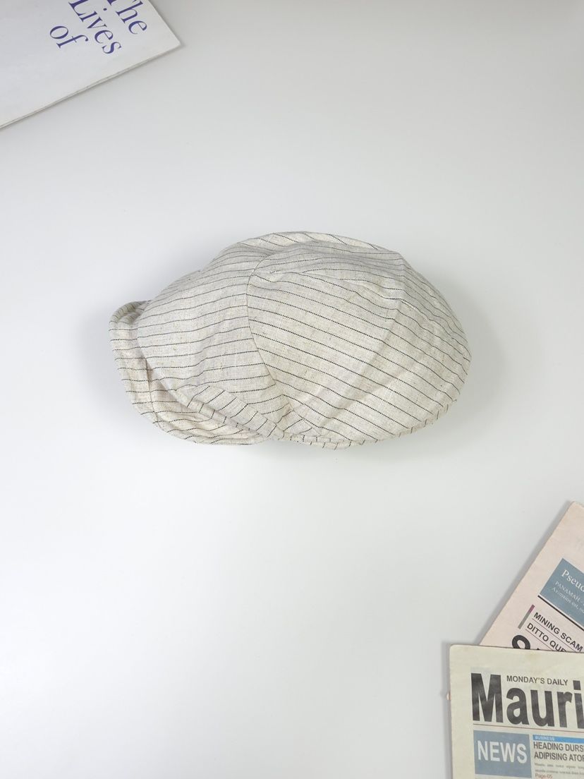 THE HAT-P東大門代購女裝新品時尚熱賣職業真品帽子條紋THE HAT帽子