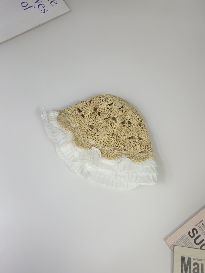 THE HAT-P東大門直郵女裝新款26春夏職業帽子漁夫帽蕾絲THE HAT帽子