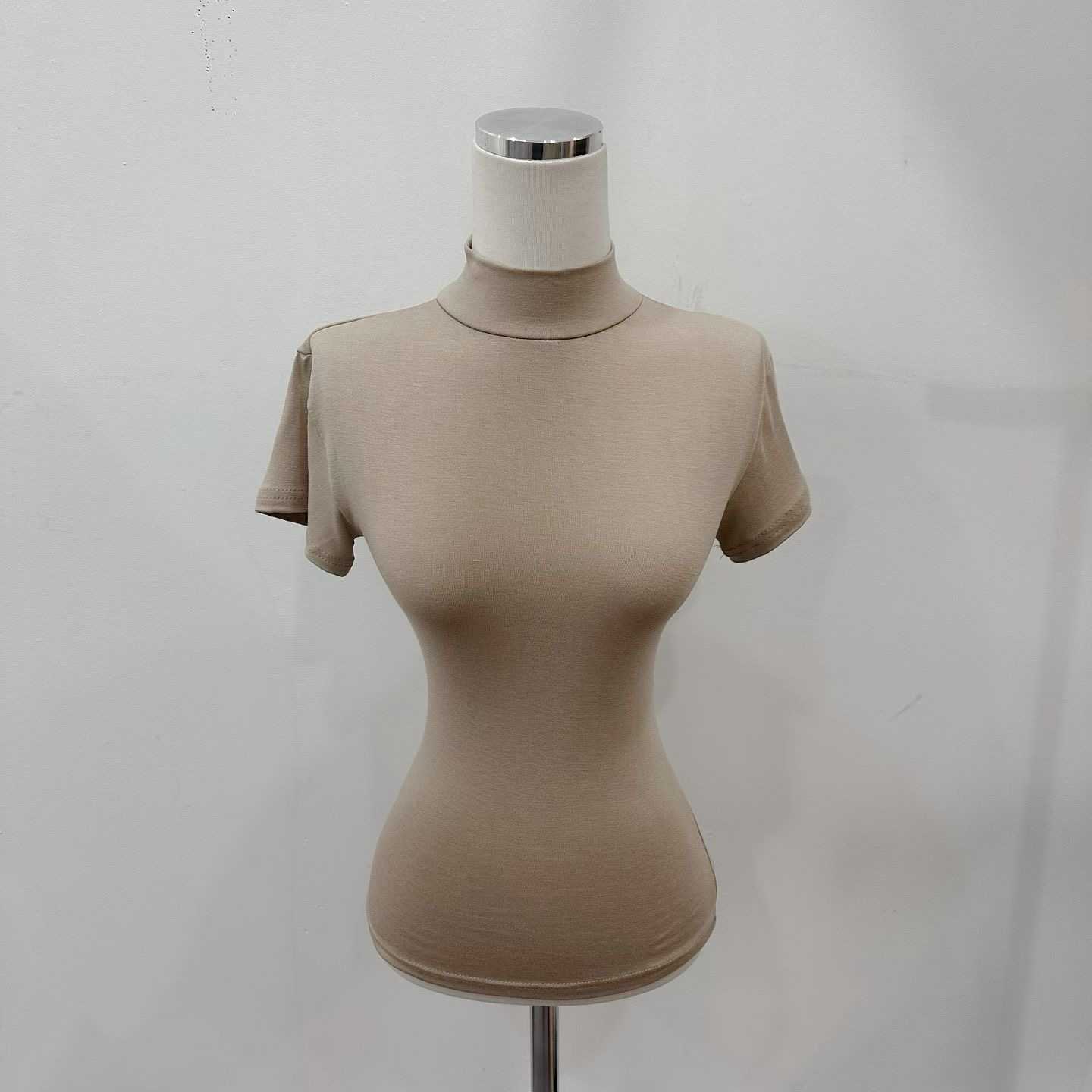 ISABELLA韓國代購女裝新品休閑職業真品26春夏時尚T恤高領ISABELLAT恤