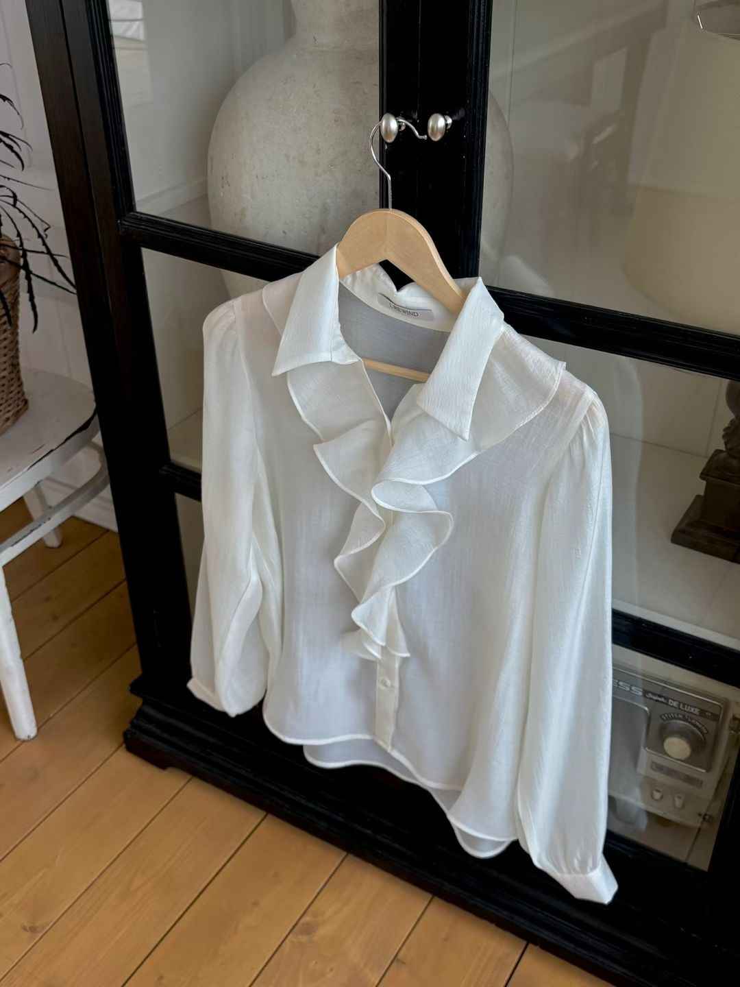 L.REWIND韓國直郵女裝新款職業26春夏人氣時尚襯衫蕾絲衫L.REWIND襯衫/蕾絲衫