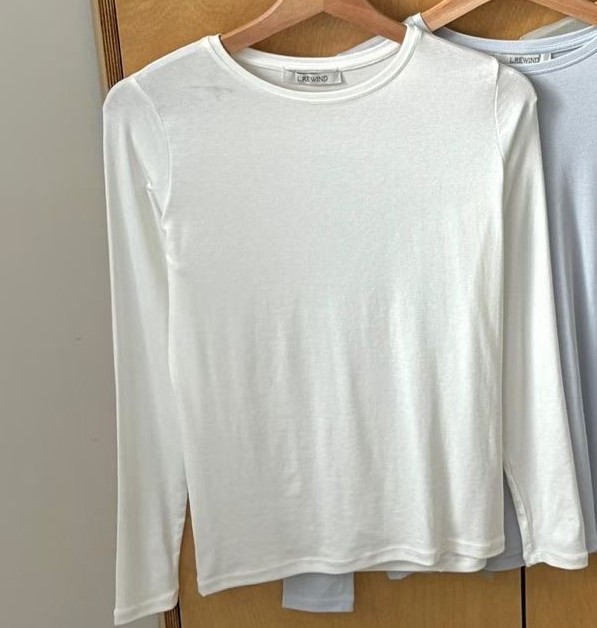 L.REWIND韓國直郵女裝新款時尚真品人氣熱賣職業長袖T恤L.REWIND長袖T恤