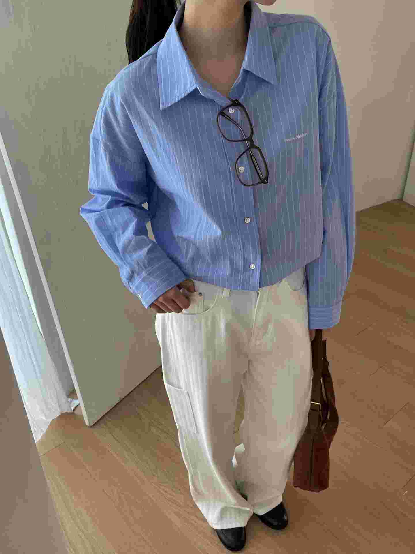 L.REWIND東大門實拍女士新款26春夏推薦真品時尚襯衫蕾絲衫L.REWIND襯衫/蕾絲衫