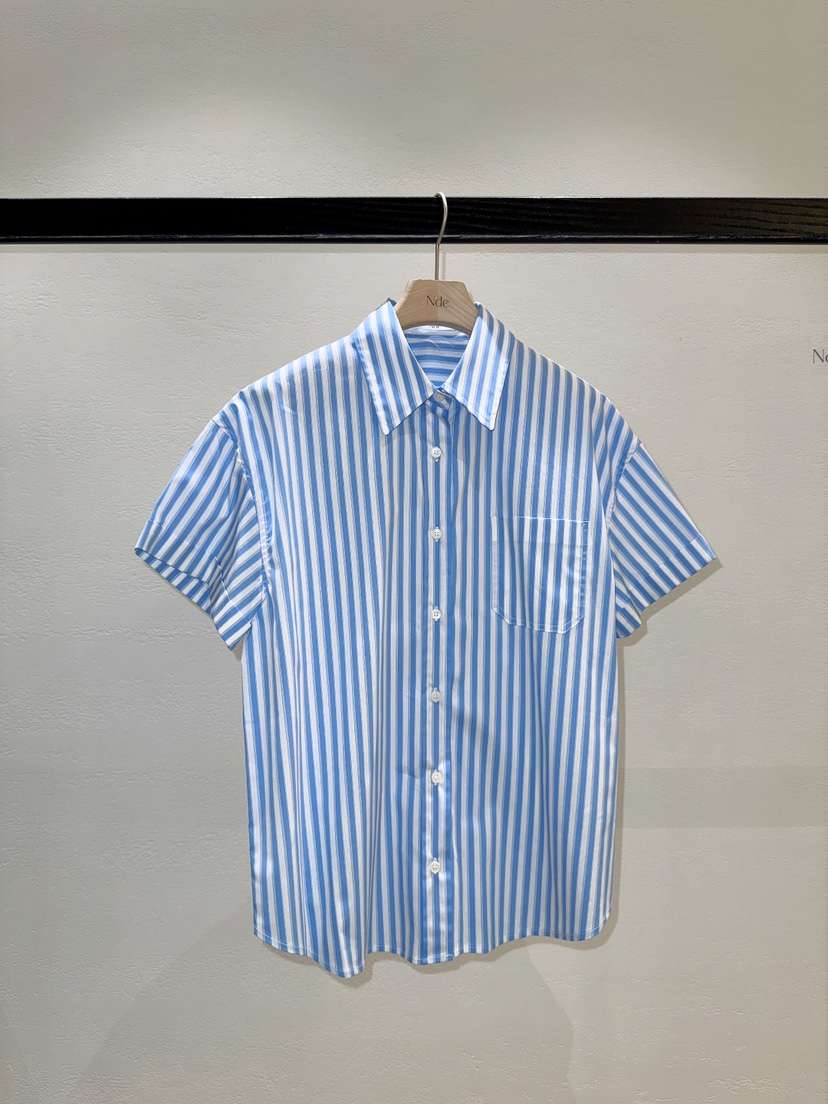 NDE韓國直郵實拍女裝新品26春夏休閑熱賣人氣26夏季襯衫蕾絲衫BOHEME_NDE襯衫/蕾絲衫