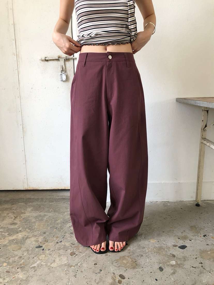 UNBOUND韓國東大門直郵女裝新款推薦26夏季職業休閑休閑褲UNBOUND休閑褲