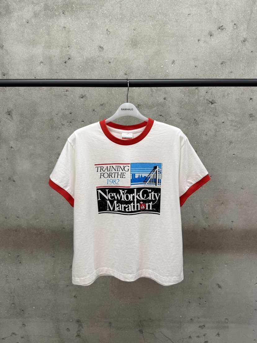 EST韓國代購女士新品人氣職業時尚26春夏26夏季熱賣推薦T恤EST/RAWHAUST恤