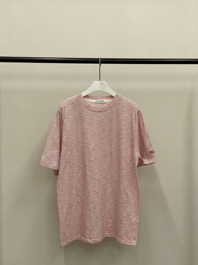 MUCH MORE/JACKPOT韓國東大門直郵女士新款職業T恤刺繡亞麻MUCH MORE/JACKPOTT恤