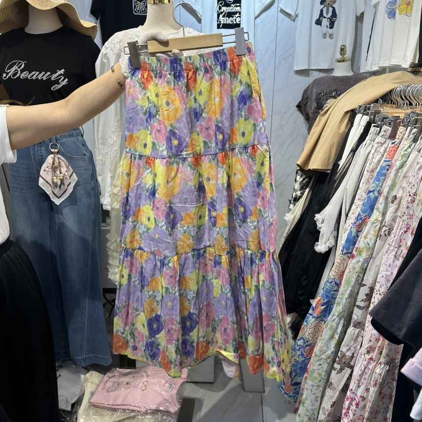 COCO HOLIC韓國直郵實拍女裝新品26夏季熱賣26春夏推薦長裙COCO HOLIC長裙