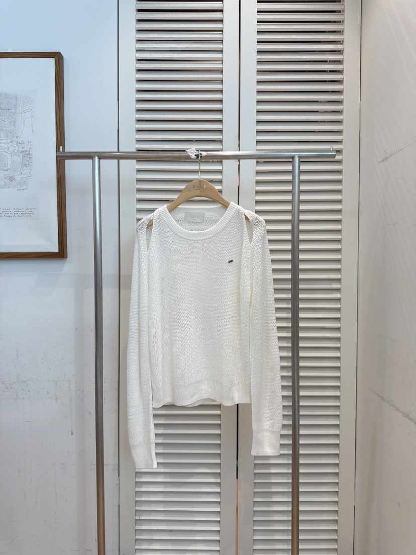 FAVE-L東大門實拍韓國女裝新款人氣時尚26春夏針織衫鏤空FAVE-L針織衫