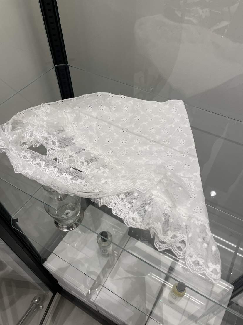 MUCH MORE/JACKPOT韓國直郵實拍女士新品26春夏圍巾披肩蕾絲圍巾MUCH MORE/JACKPOT圍巾/披肩