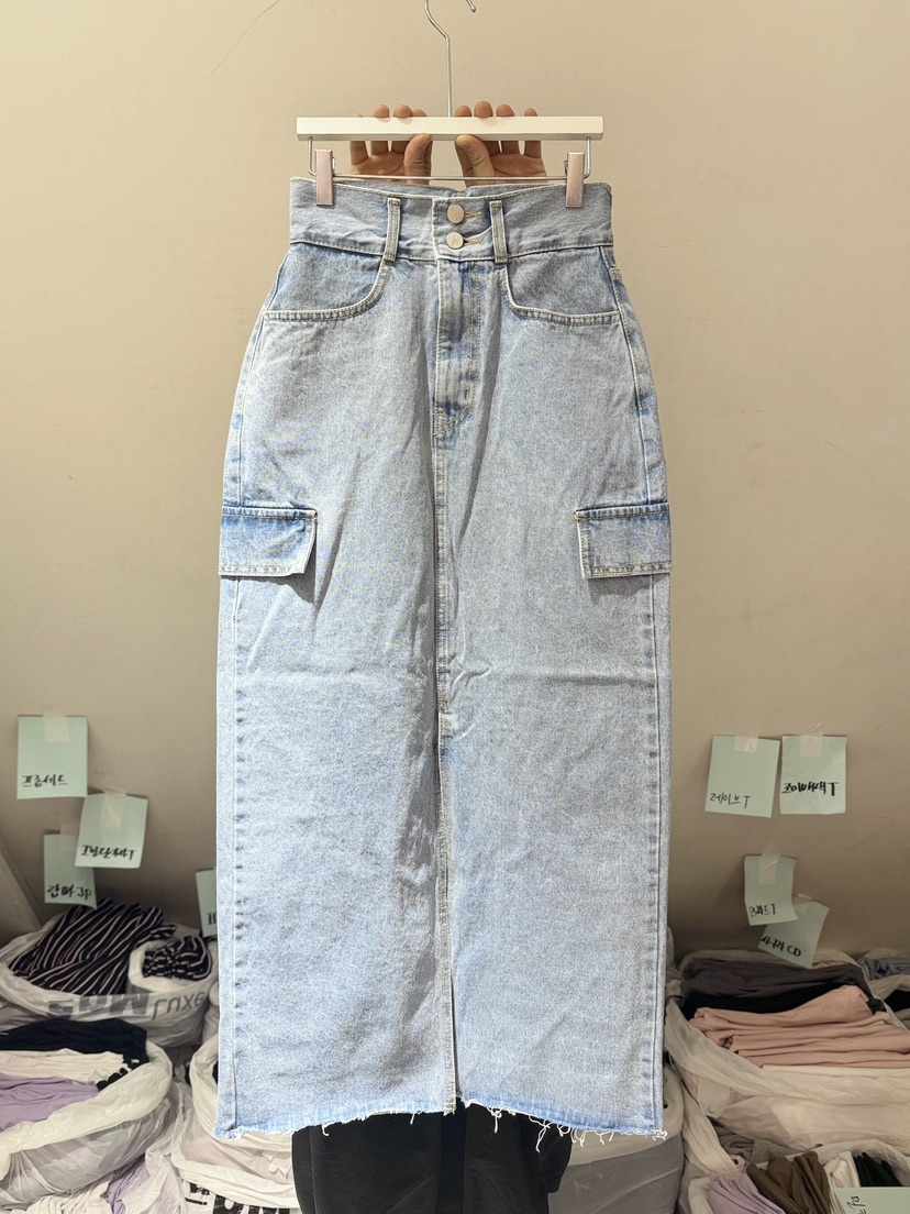 BELITA-L韓國東大門直郵女裝新款熱賣26春夏人氣長裙工裝BELITA-L長裙