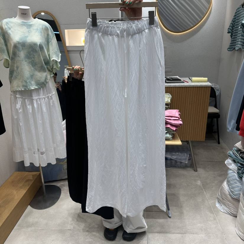 NEAR韓國東大門直郵女士新品時尚熱賣職業26春夏休閑褲系帶NEAR休閑褲