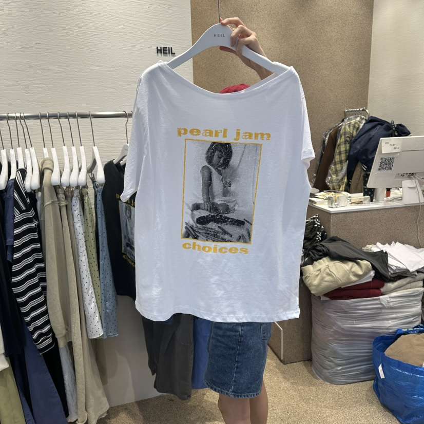 HEIL韓國代購女士新品休閑熱賣推薦人氣時尚26夏季26春夏T恤HEILT恤