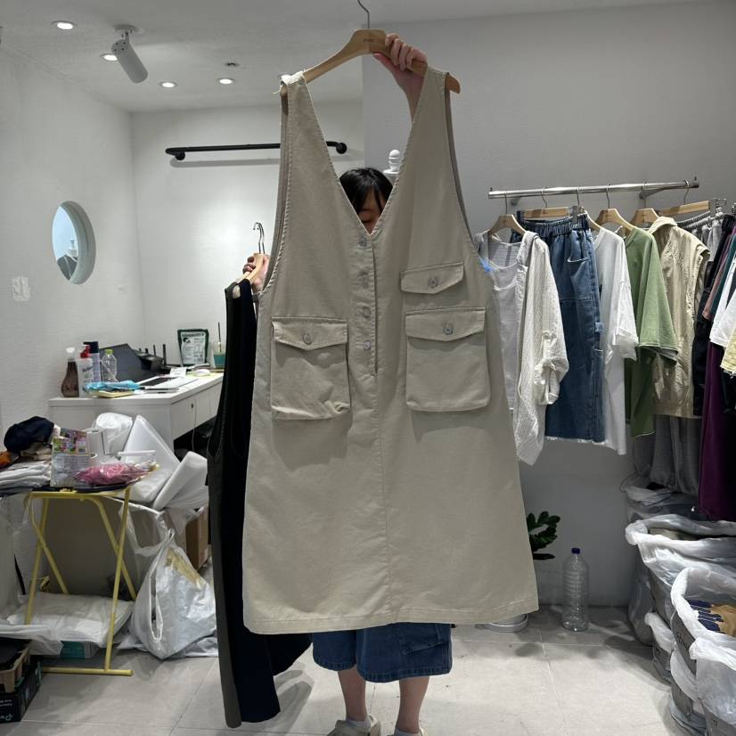 IN KIRA韓國代購女裝新品26春夏休閑推薦熱賣職業連衣裙IN KIRA連衣裙