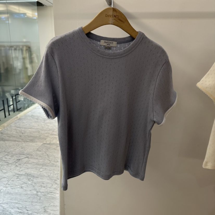 DE VENTI東大門實拍韓國女士新款26春夏推薦休閑人氣T恤DE VENTIT恤