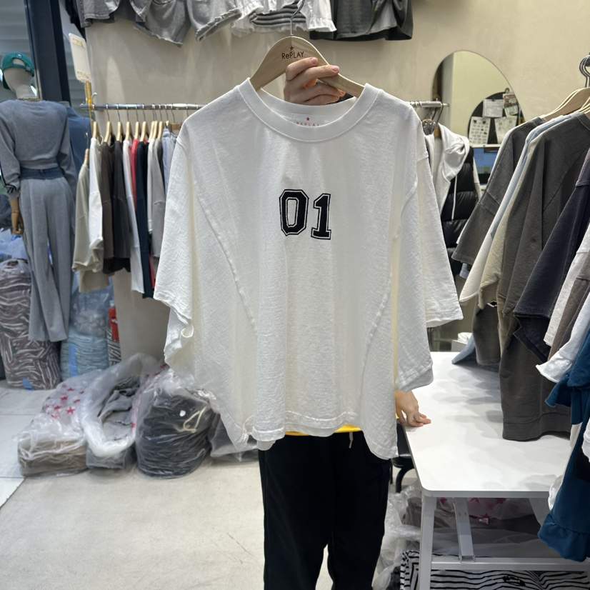 REPLAY韓國東大門代購女士新品時尚26春夏熱賣26夏季休閑T恤REPLAYT恤