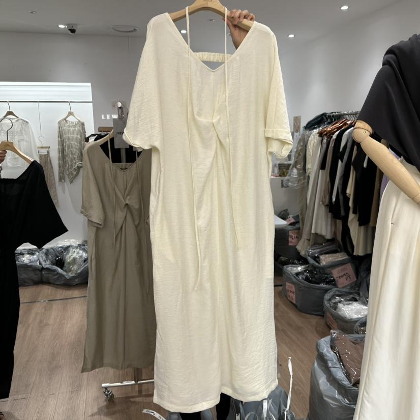 LEWIN韓國直郵女士新品熱賣26春夏26夏季推薦職業連衣裙亞麻LEWIN連衣裙