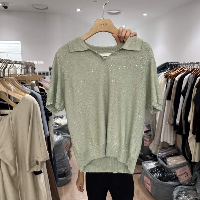 LEWIN韓國代購女士新款休閑熱賣26春夏職業推薦時尚針織衫LEWIN針織衫