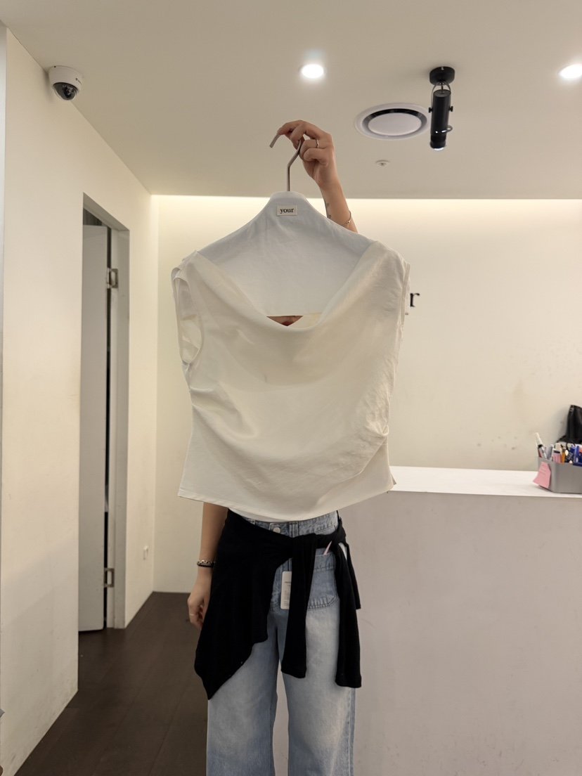 YOUR-P韓國直郵實拍女士新款26夏季熱賣時尚職業襯衫蕾絲衫YOUR-P襯衫/蕾絲衫