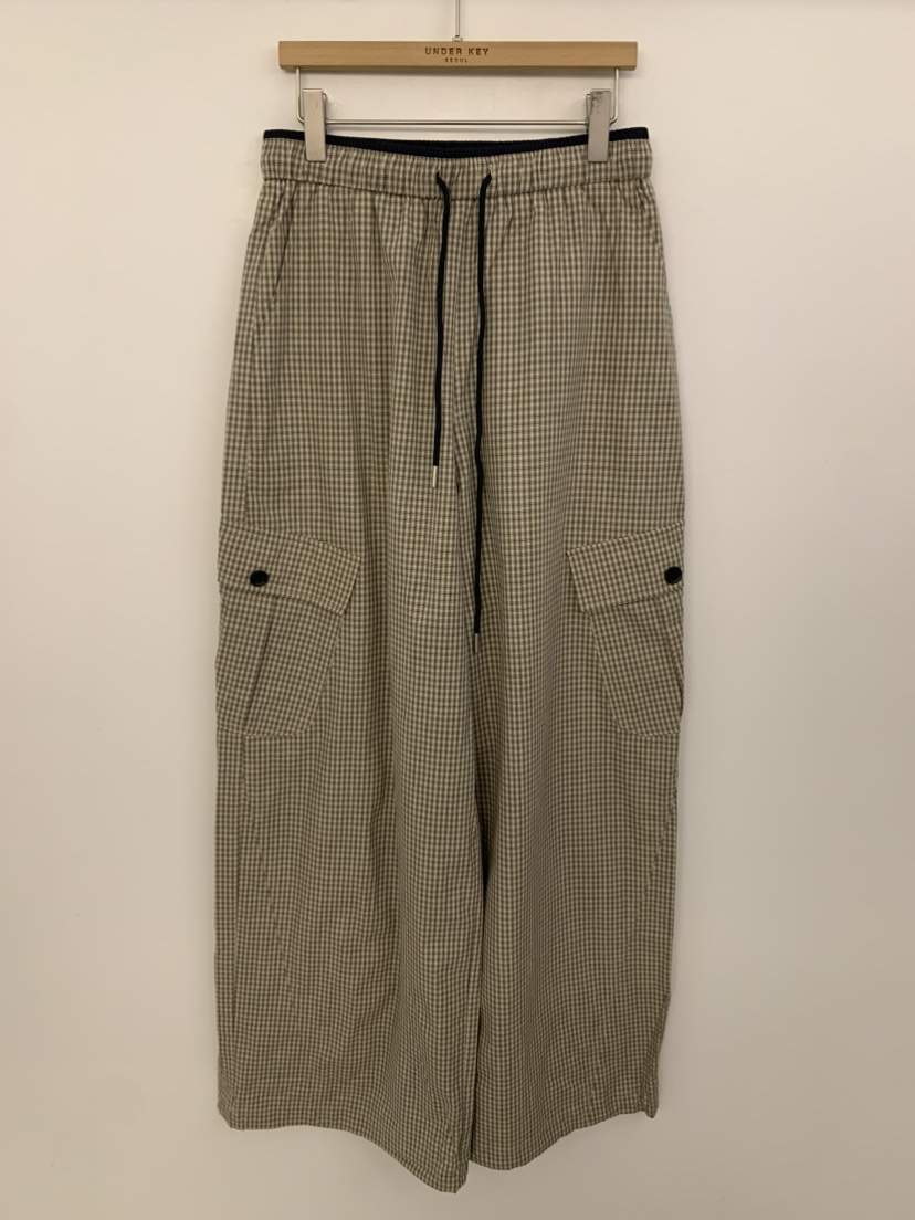 UNDER KEY東大門實拍韓國女士新品26春夏休閑職業休閑褲UNDER KEY休閑褲