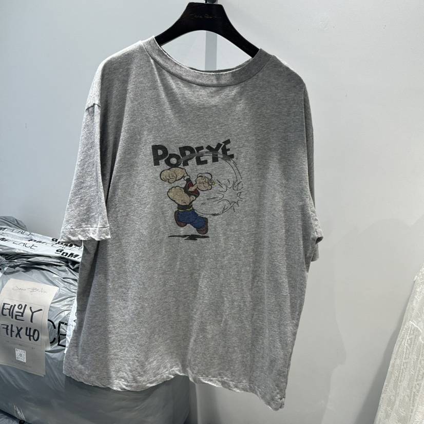 JANE BIRKIN東大門實拍韓國女士新品26夏季26春夏T恤大力水手JANE BIRKIN設計師品牌T恤